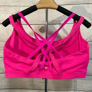 Fabletics plus size padded sports bra